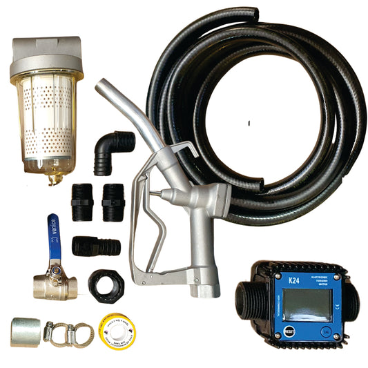 Basic Gravity Flow kit with transparent dirt filter
